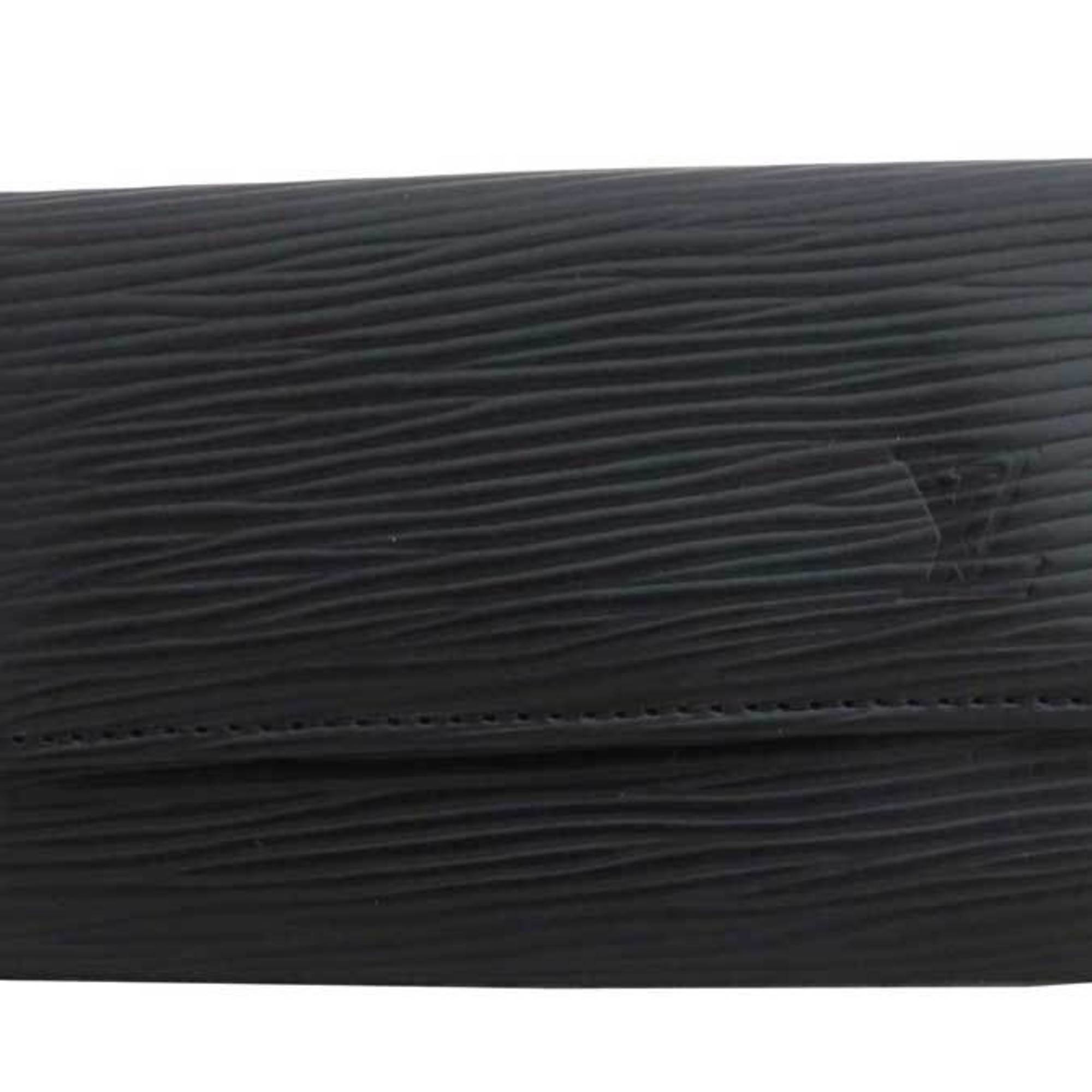 Louis Vuitton Key Case Epi Multicle 6 Leather Black Unisex M63812